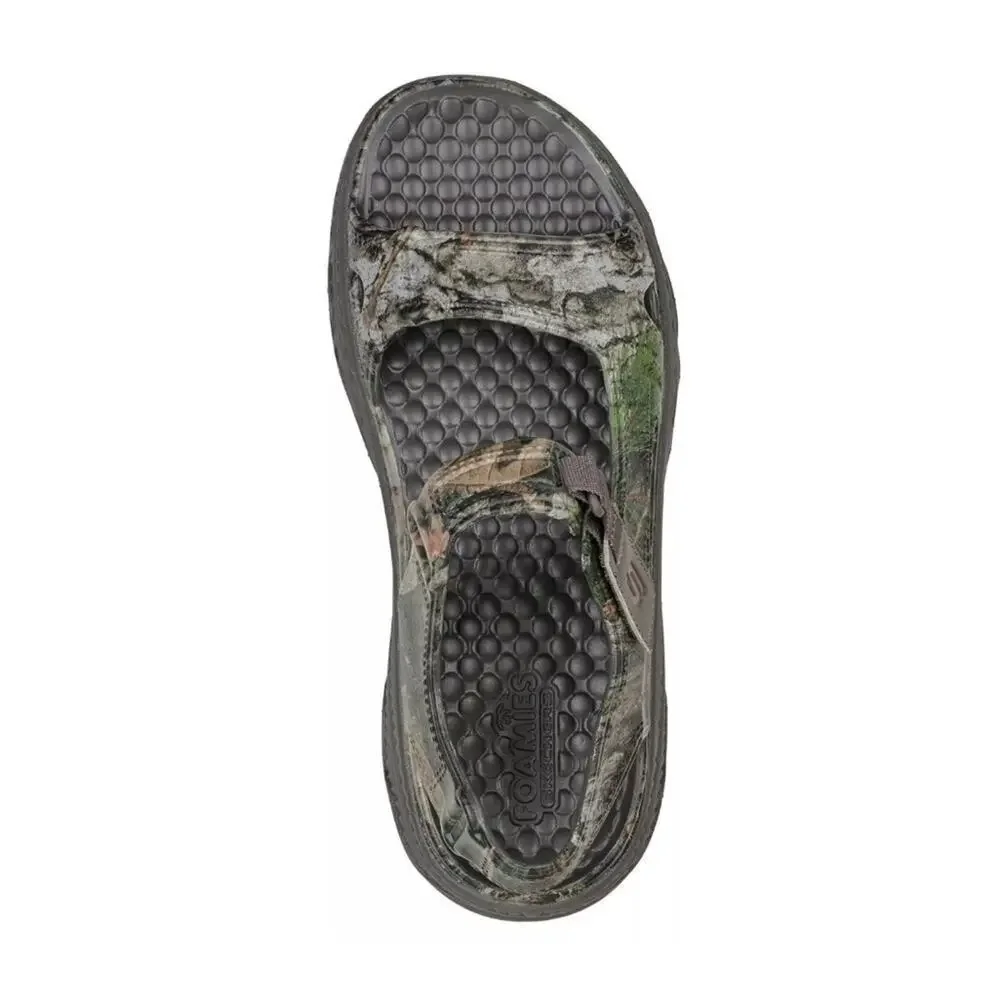 Skechers Mens Audit Foamies Grass Roots Sandals Shoes Size 11